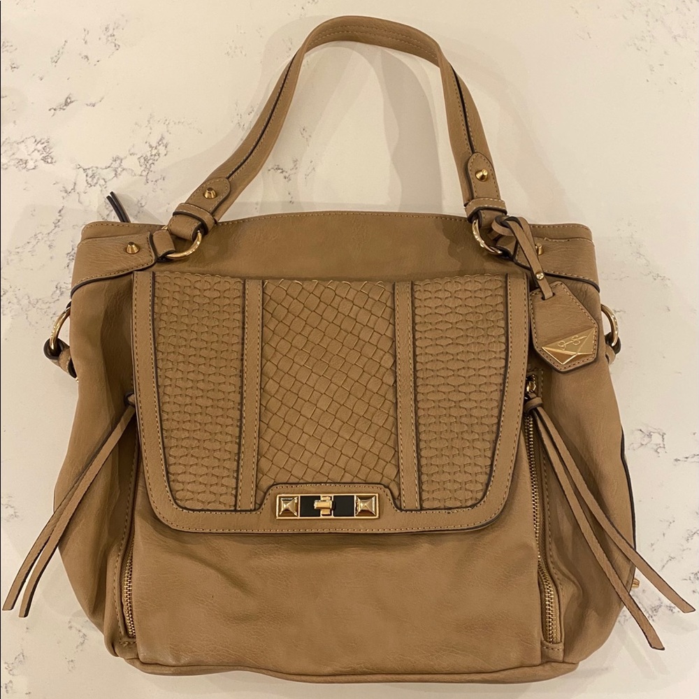 Jessica Simpson Tan Jenna Tote